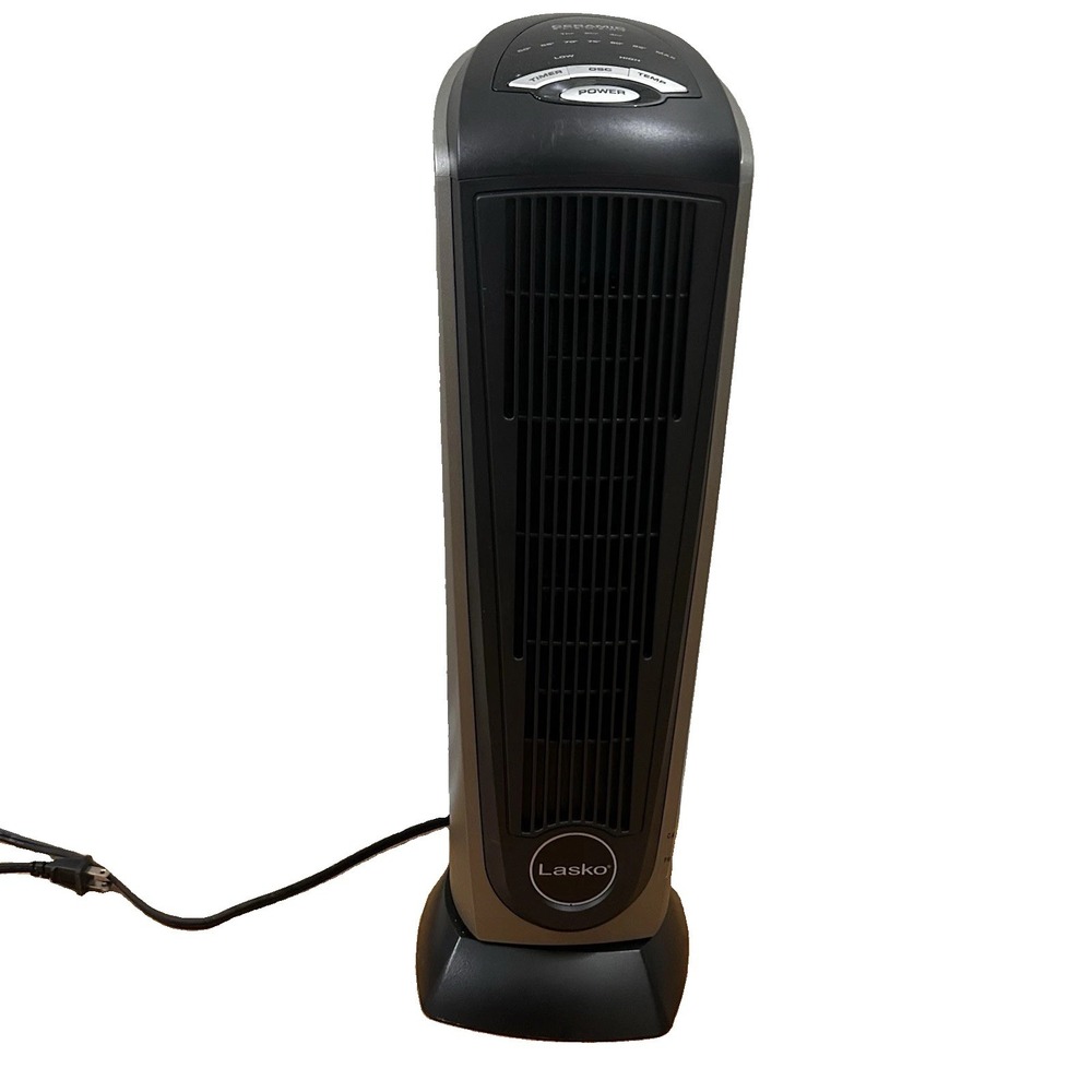 Lasko Electric Tower  Movable Air Ceramic Oscillating Heater No Remote